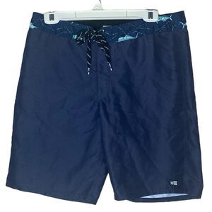 Salty Crew Men’s Sz 32 Navy Flyer Boardshorts